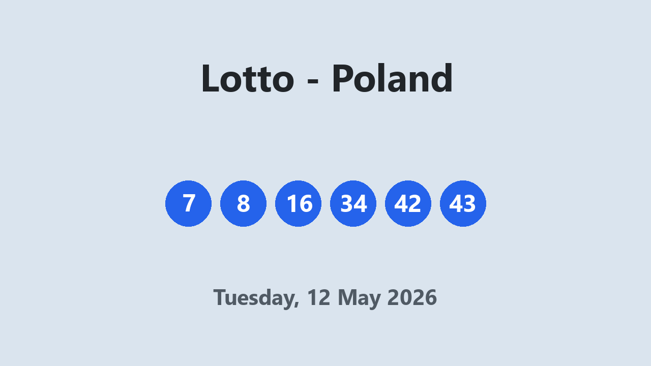 Lotto results 12 May 2026